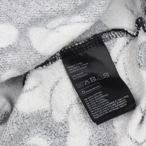 H&M Unisex Disney Black Graphic Sweatshirt, Size 12