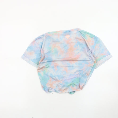 McKenzie Girls Multicoloured Tie Dye Cropped T-Shirt 13-15 Years