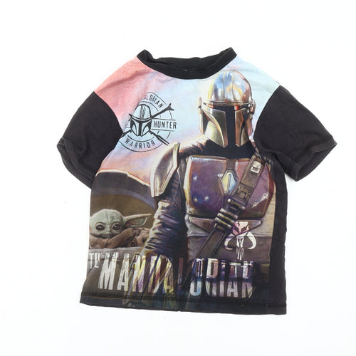 Star Wars Boys Multicoloured T-Shirt, Ages 8-9, Casual Pullover