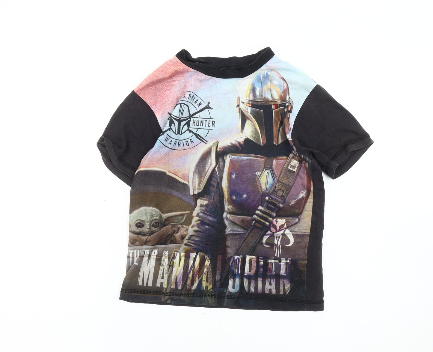 Star Wars Boys Multicoloured T-Shirt, Ages 8-9, Casual Pullover
