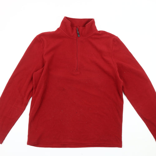 Peter Storm Men's Red Pullover Fleece Sweatshirt M