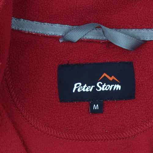 Peter Storm Men's Red Pullover Fleece Sweatshirt M