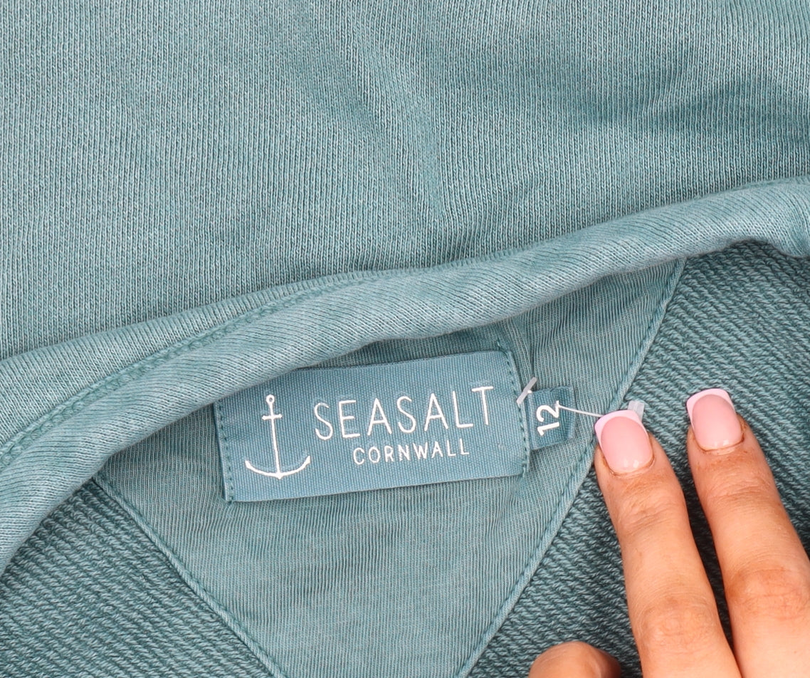 Seasalt Cornwall Women's Blue Sweatshirt - Size 12