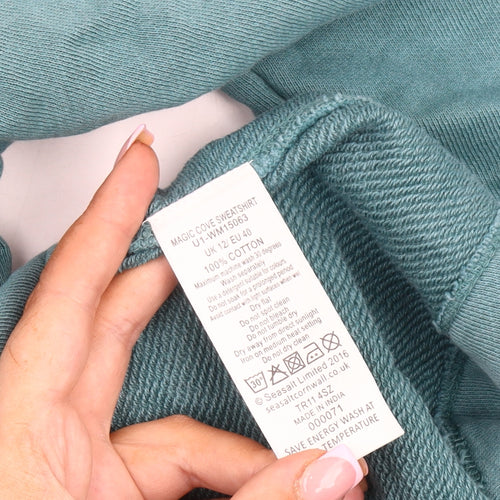 Seasalt Cornwall Women's Blue Sweatshirt - Size 12