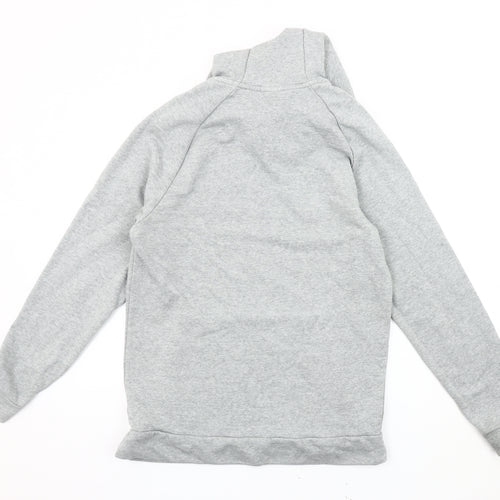 Nike Men's Grey Pullover Hoodie Size S