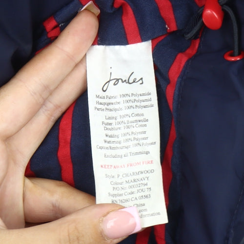 Joules Women's Navy Waistcoat Size 8 - Marine Theme