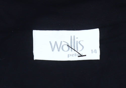 Wallis Women's Black Geometric Sleeveless Top