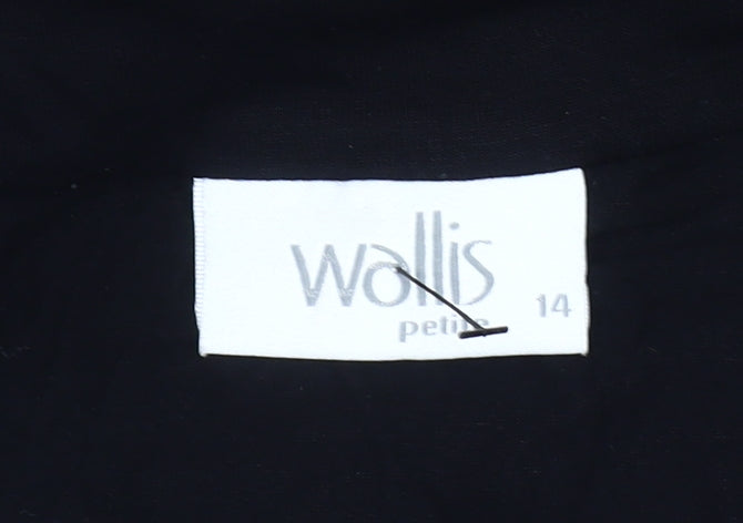 Wallis Women's Black Geometric Sleeveless Top