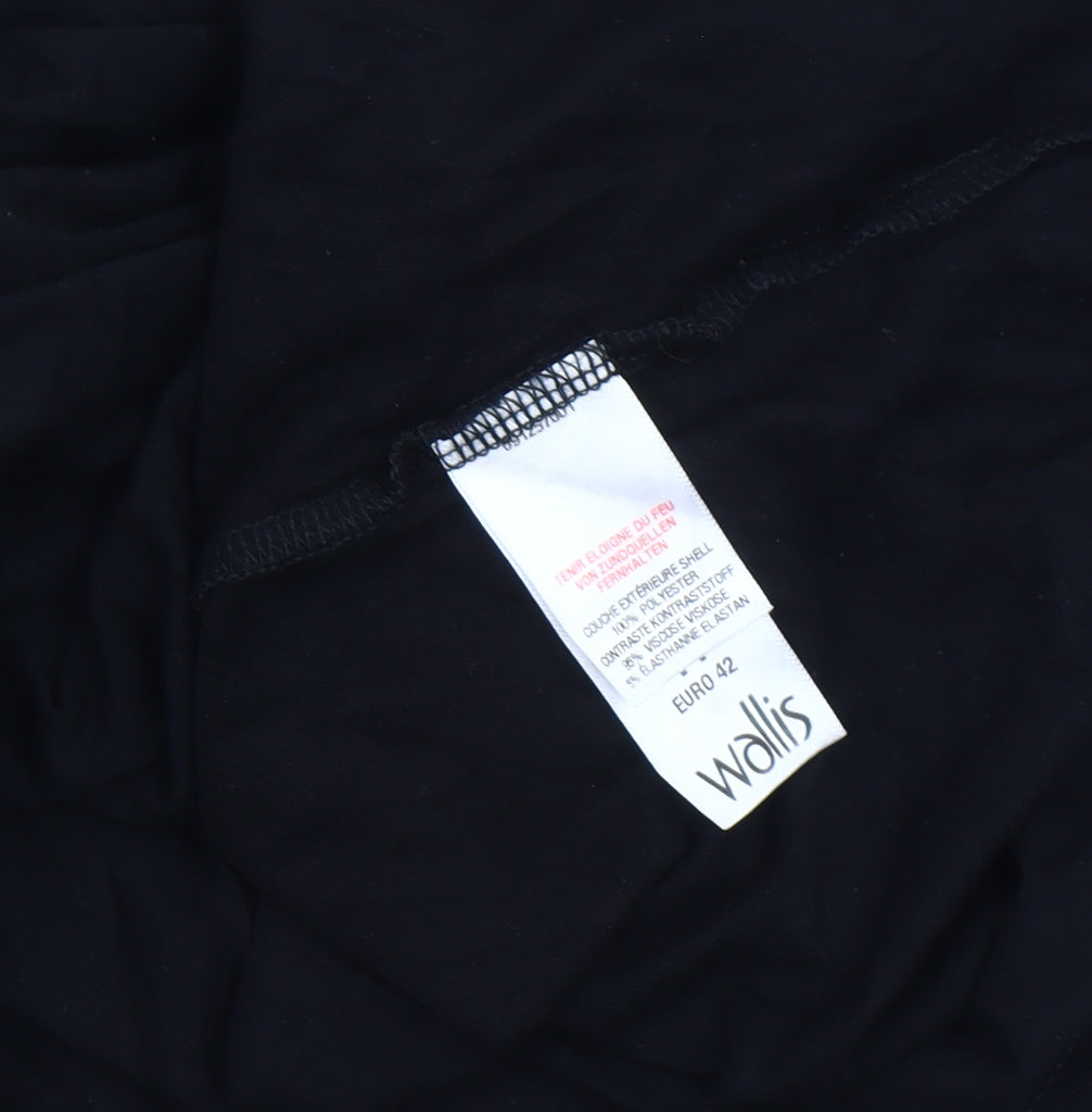 Wallis Women's Black Geometric Sleeveless Top