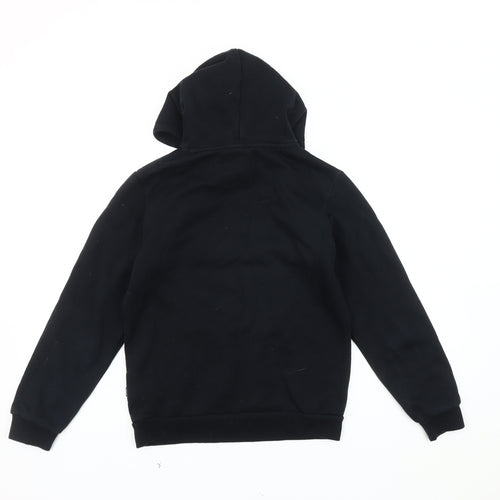 Puma Boys Black Graphic Hoodie 12 Years
