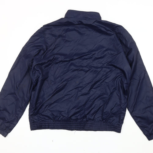Marks and Spencer Men's Blue Nylon Jacket, Size 44