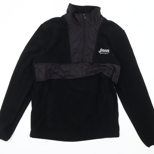 Penn Men's Black Pullover Sweatshirt, Size M, Fleece
