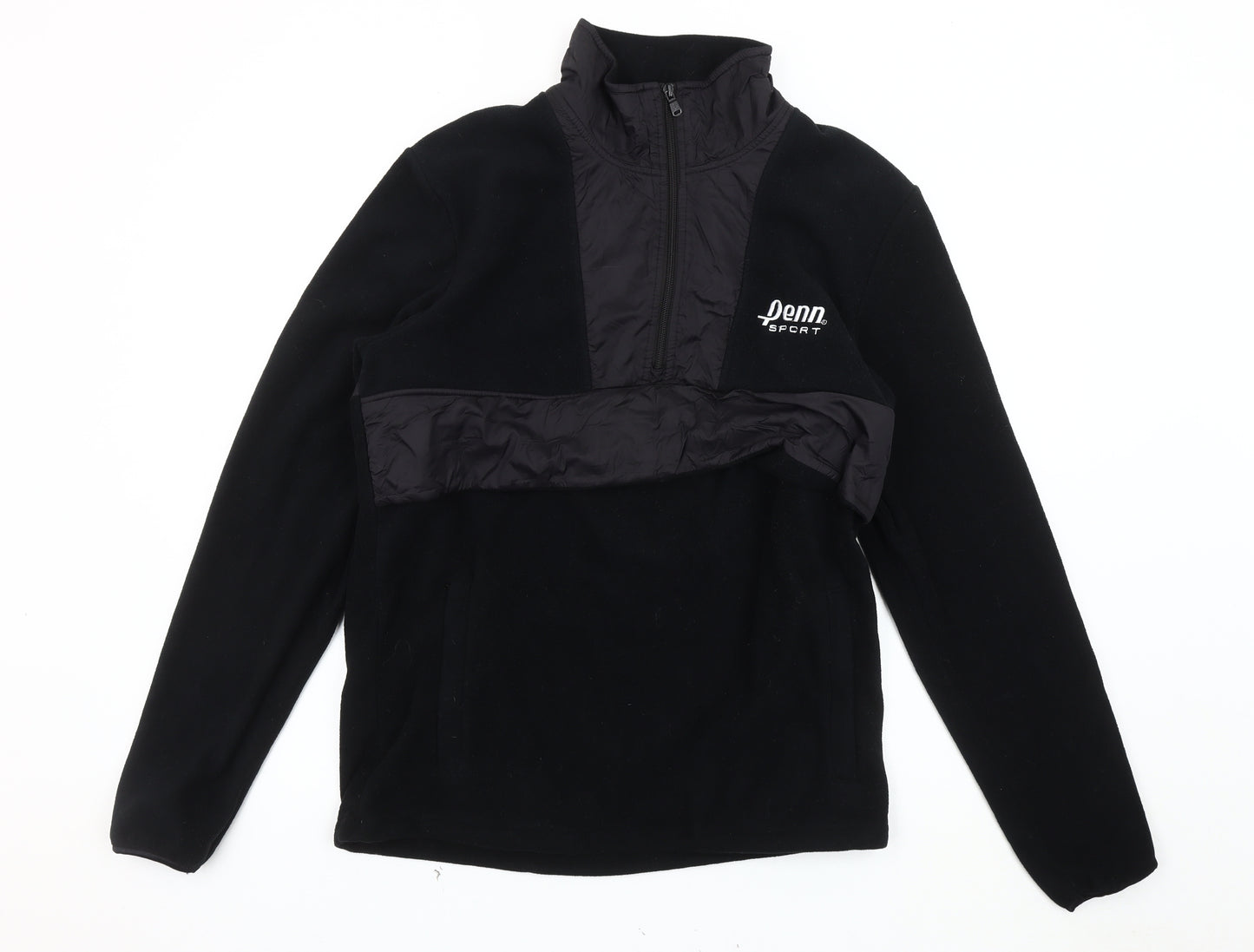 Penn Men's Black Pullover Sweatshirt, Size M, Fleece