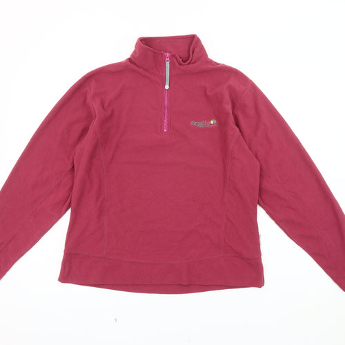 Regatta Women’s Red Henley Sweatshirt Size 12