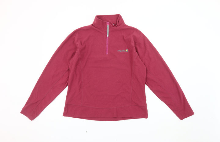 Regatta Women’s Red Henley Sweatshirt Size 12