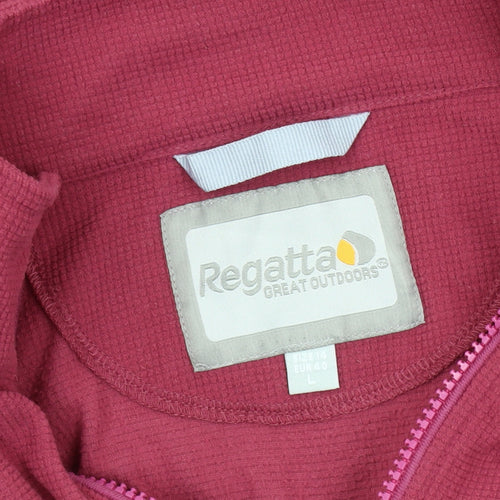 Regatta Women’s Red Henley Sweatshirt Size 12