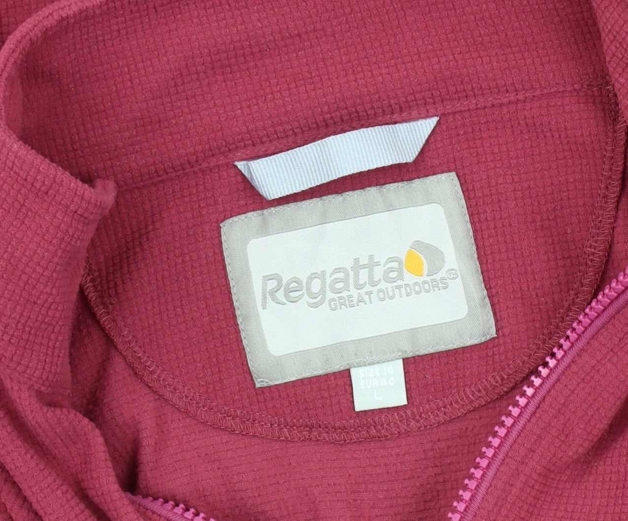 Regatta Women’s Red Henley Sweatshirt Size 12