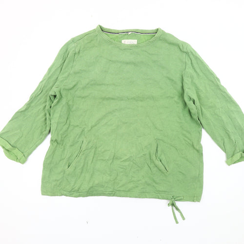 Seasalt Cornwall Green Tunic T-Shirt Size 18 Women