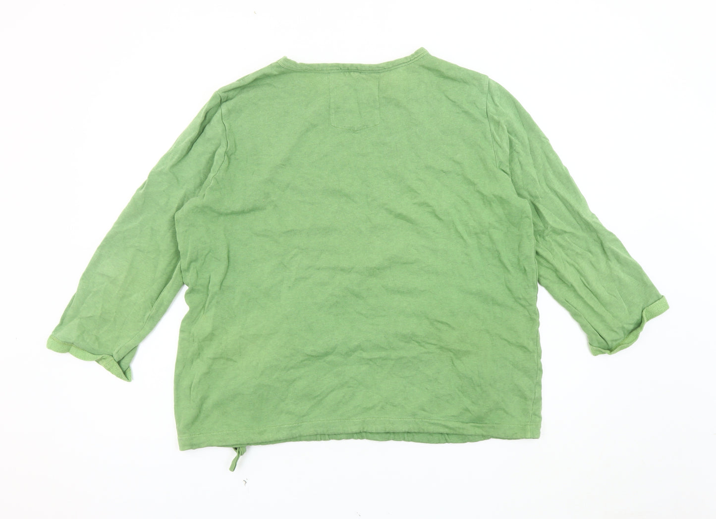 Seasalt Cornwall Green Tunic T-Shirt Size 18 Women