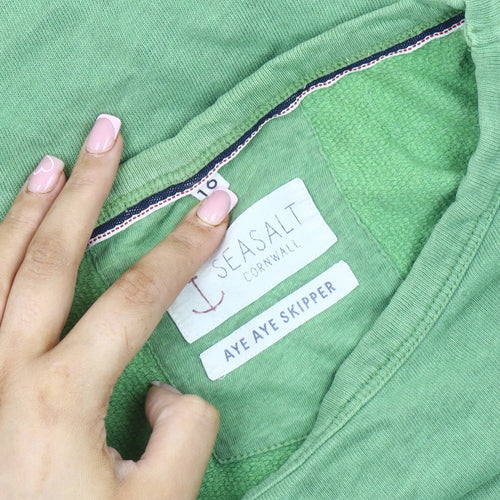 Seasalt Cornwall Green Tunic T-Shirt Size 18 Women