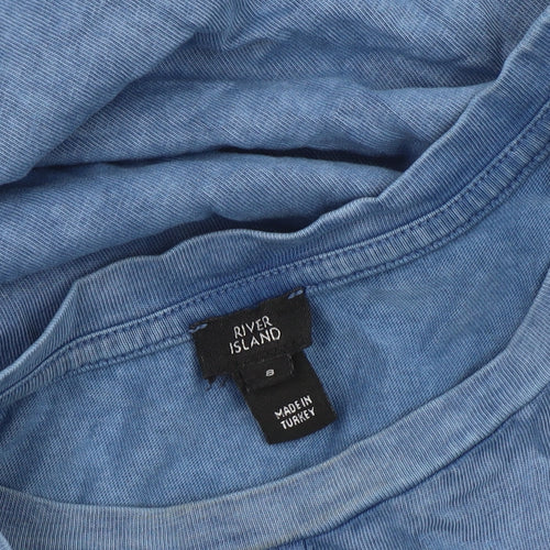 River Island Women's Blue Tank Dress Size 8