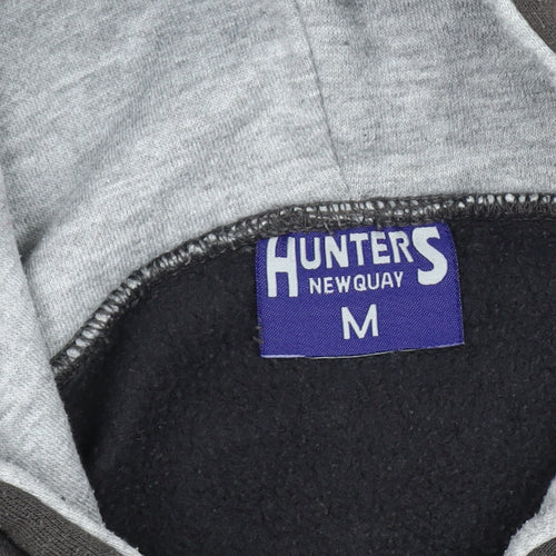 Hunters Men's Black Hoodie M Beach Pullover