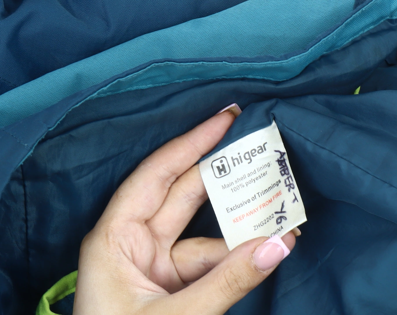 Hi Gear Men's Blue 3-in-1 Waterproof Jacket 32