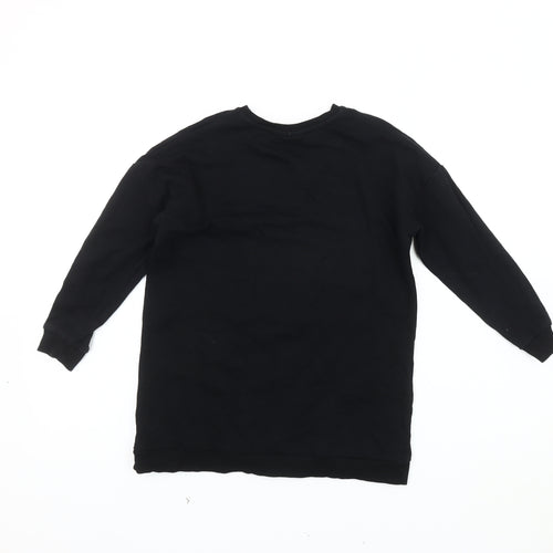 Friends Girls Black Graphic Print Sweatshirt 5-6 Years