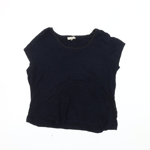 Hobbs Women's Blue T-Shirt, Size L, Casual Wear