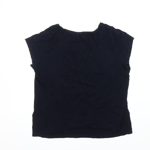 Hobbs Women's Blue T-Shirt, Size L, Casual Wear