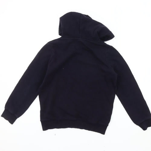 Hype Boys Black Pullover Hoodie, 11-12 Years, Stylish Casual