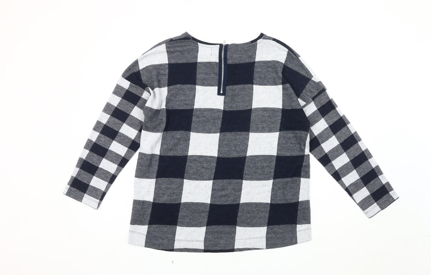 Next Women's Multicoloured Check Top Size 14