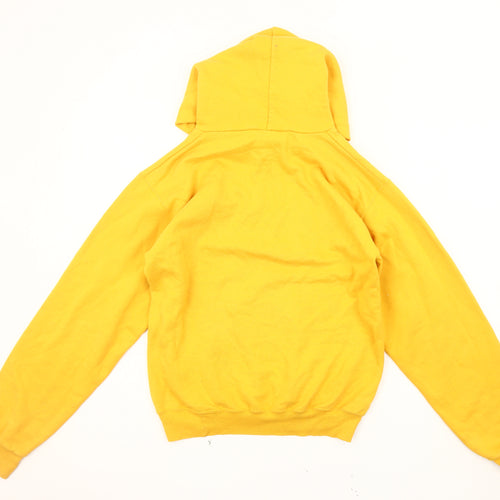 Champion Men's Yellow Pullover Hoodie Size S
