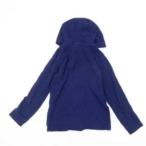 Nike Boys Blue Basic Jacket with Hood - Size S
