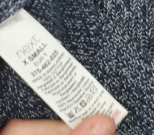 Next Women's Grey XS Hooded Pullover Jumper