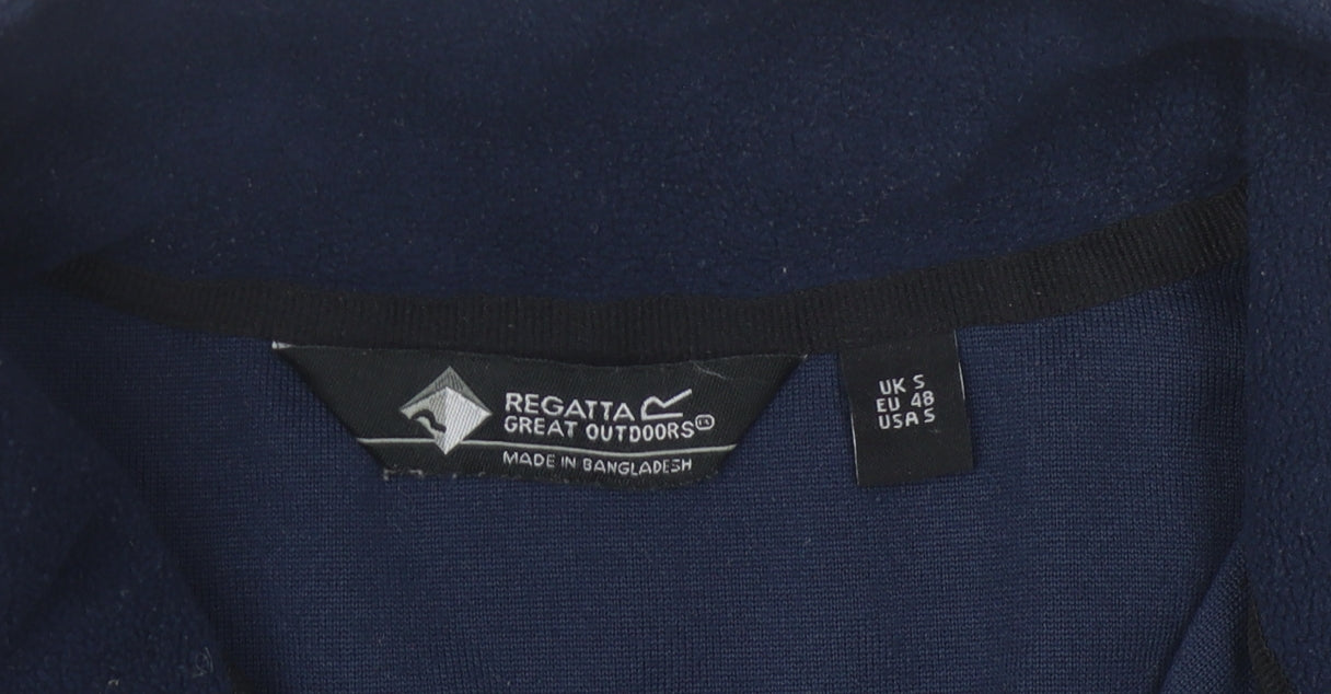 Regatta Men's Blue Fleece Pullover Sweatshirt S