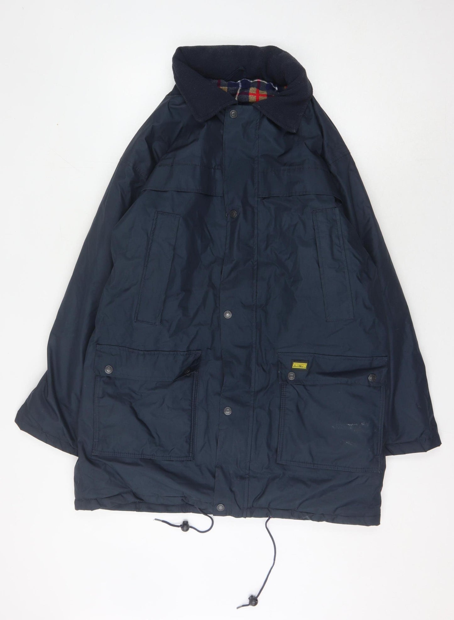 Streetwise Men's Blue Parka Jacket S