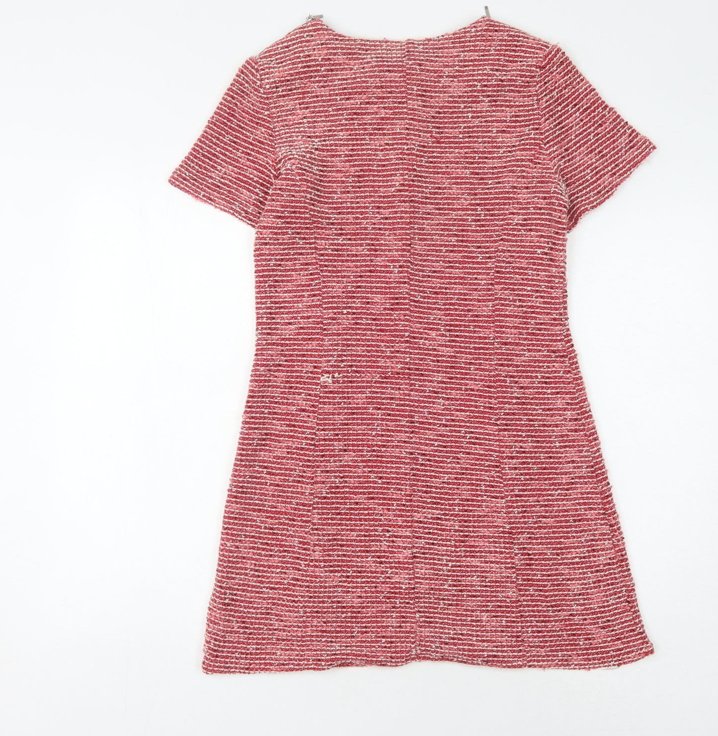 Warehouse Women's Red Shift Dress, Size 12, Casual