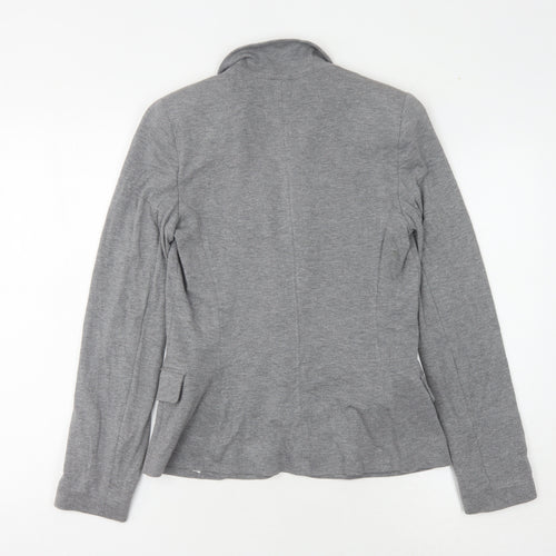 Mango Women Grey XS Classic Blazer
