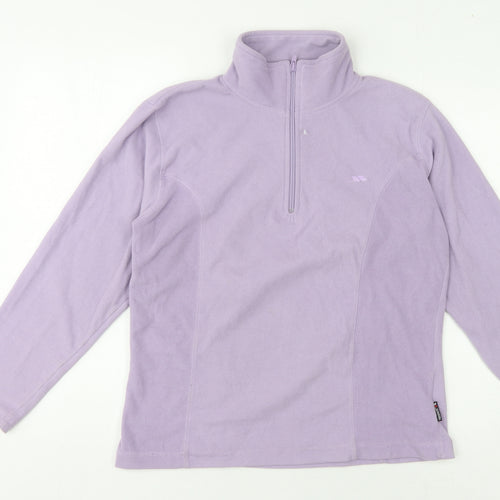 Trespass Women's Purple Fleece Sweatshirt M