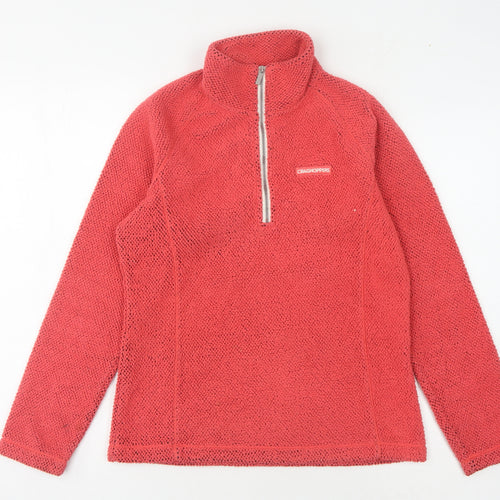 Craghoppers Women's Red Pullover Hoodie, Size 10, Casual