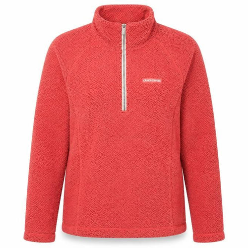 Craghoppers Women's Red Pullover Hoodie, Size 10, Casual