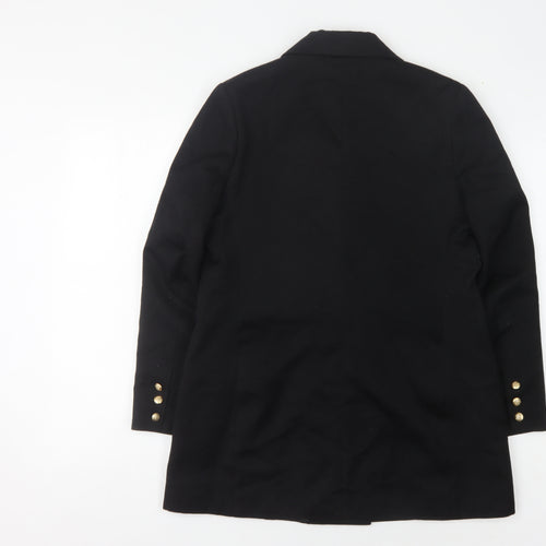 Robe Women's Black Double-Breasted Blazer, Size 12