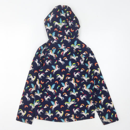 Mountain Warehouse Girls Rain Coat Unicorn 9-10 Years Multicoloured