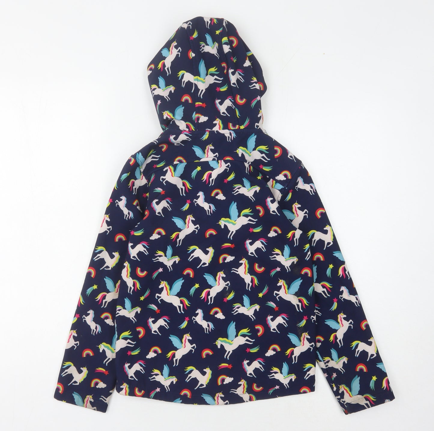 Mountain Warehouse Girls Rain Coat Unicorn 9-10 Years Multicoloured