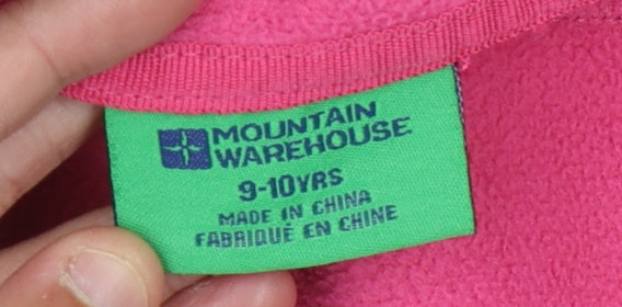 Mountain Warehouse Girls Rain Coat Unicorn 9-10 Years Multicoloured
