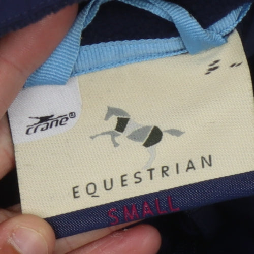 Crane Women's Blue Equestrian Jacket S Casual