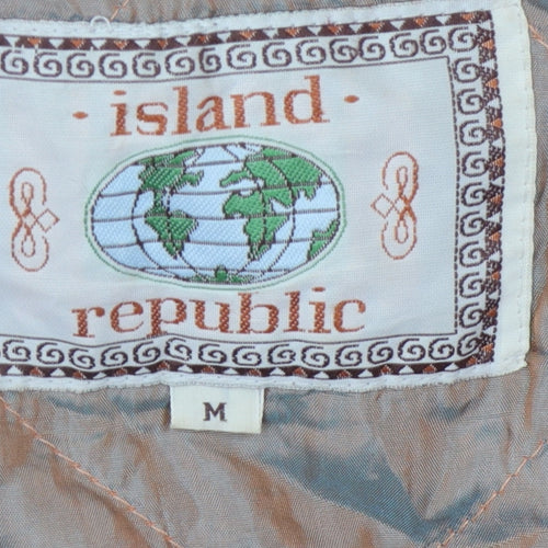 Island Republic Red Women's Parka Coat M