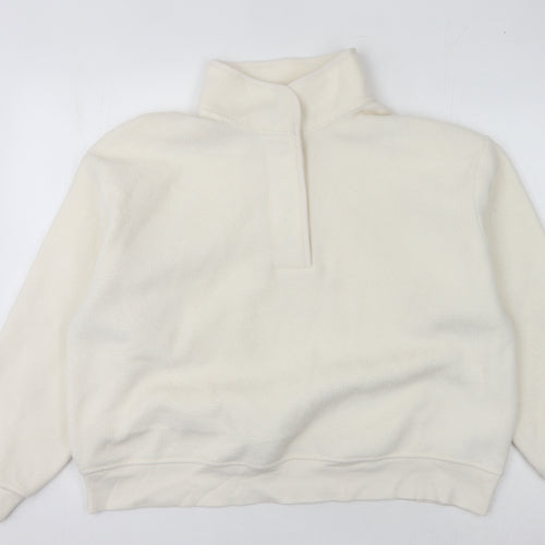 Marks and Spencer Women Ivory Sweatshirt L