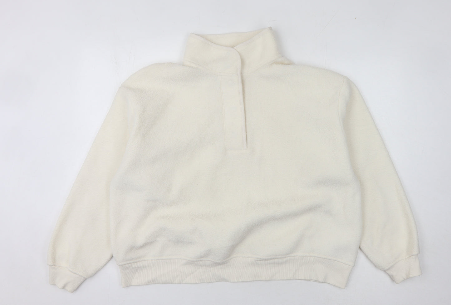 Marks and Spencer Women Ivory Sweatshirt L